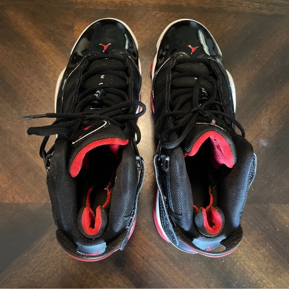 Nike Air Jordan 6 Rings Bred 322992-071 Mens Black Red Size 11 - Picture 7 of 8